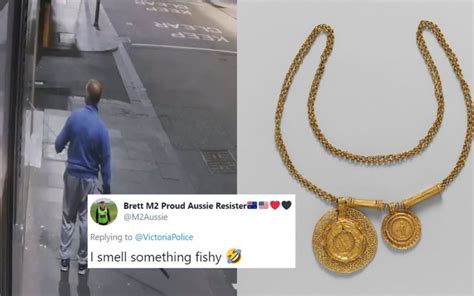 fishing rod versace necklace|An Australian thief used a fishing rod to steal a Versace necklace.